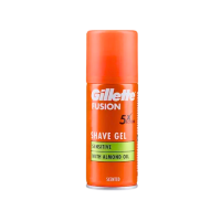 GILLETTE FUSION 5X SHAVE GEL SENSITIVE WITH ALMOND OIL 75ML